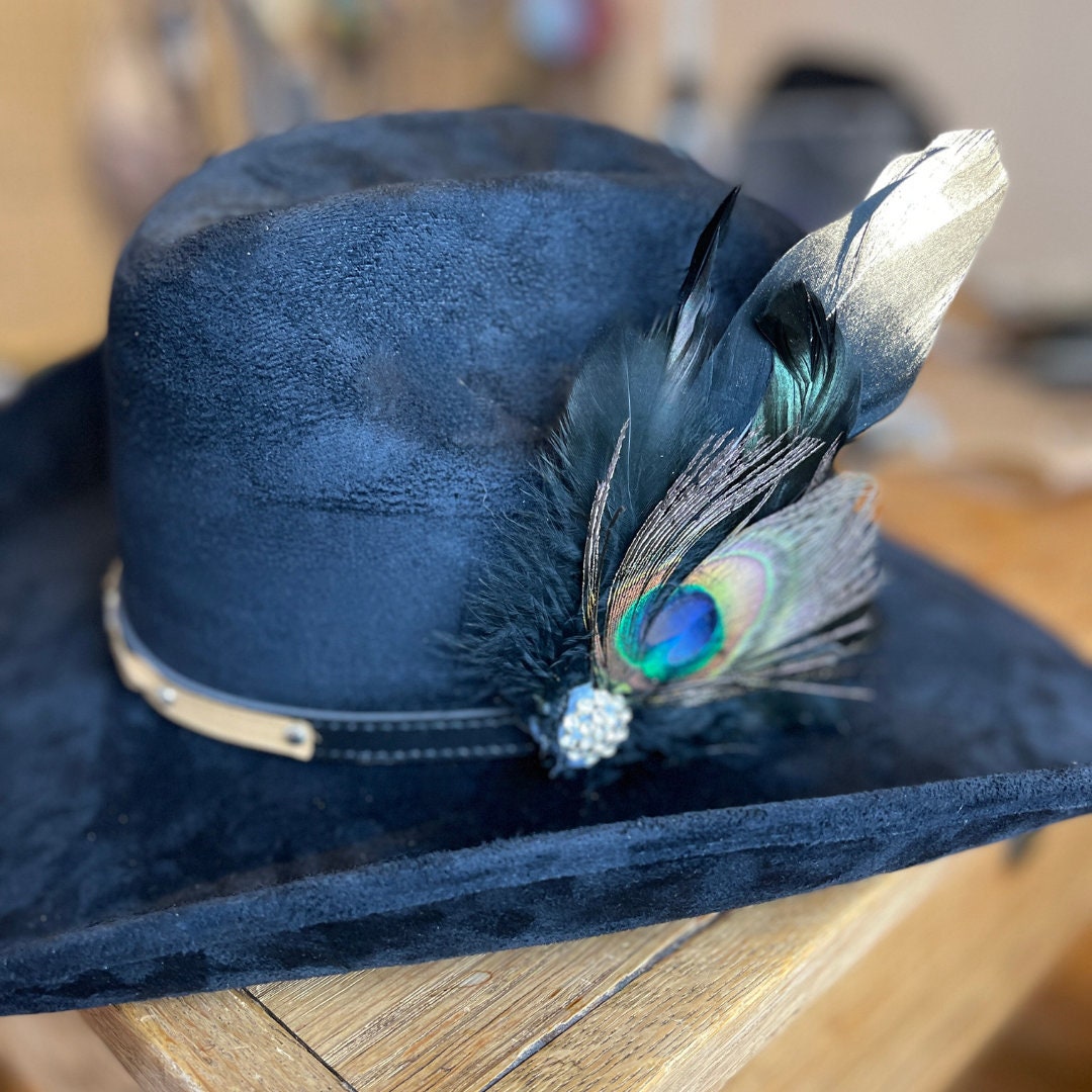 Handcrafted Hat Feather Clips - Etsy