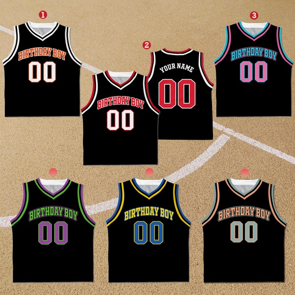 Custom Basketball Kids Jersey Etsy