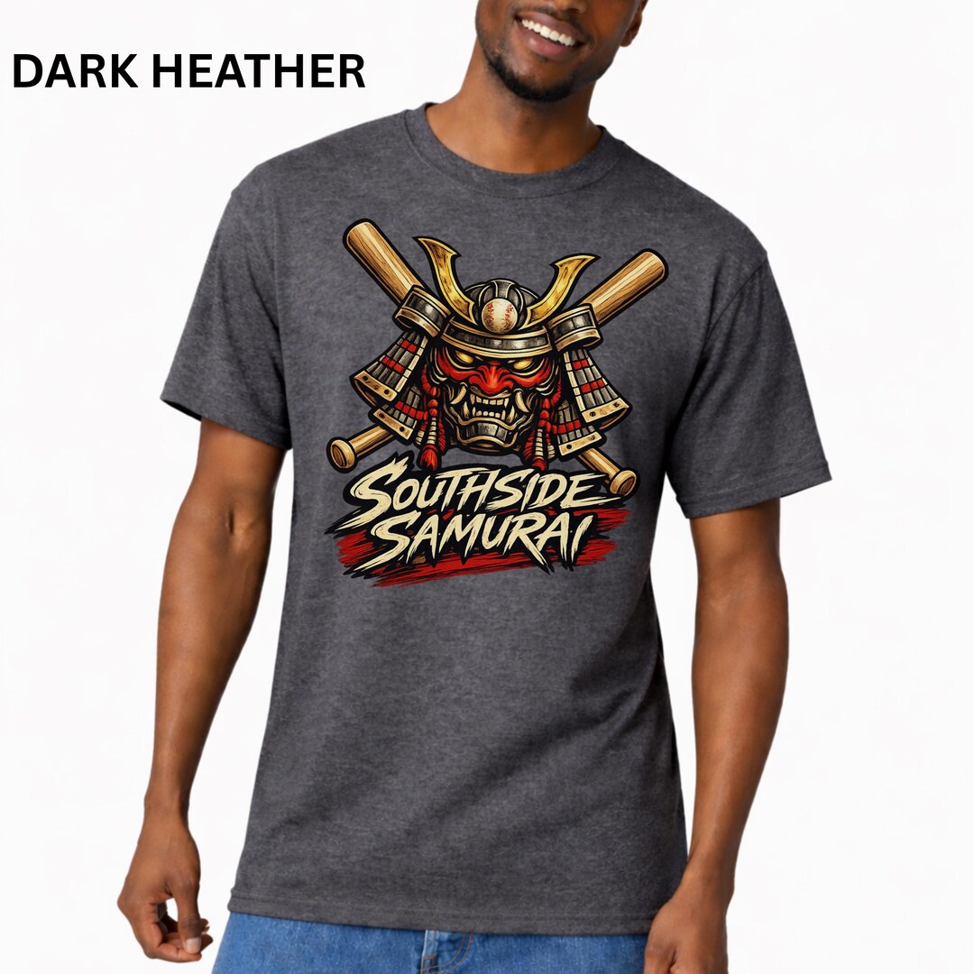 Southside Samurai Unisex T-shirt, Baseball Samurai Shirt, Japanese