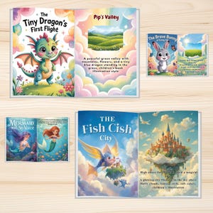 17 Editable Kids Book Bundle | Canva Template KDP Interior | Commercial ...