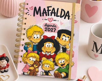2027-2028 Editable PowerPoint Planner | Printable PDF Daily Planner | PPTX Template | Financial Organizer | Spanish