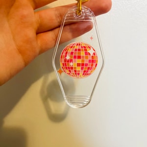 Disco Ball Keychain