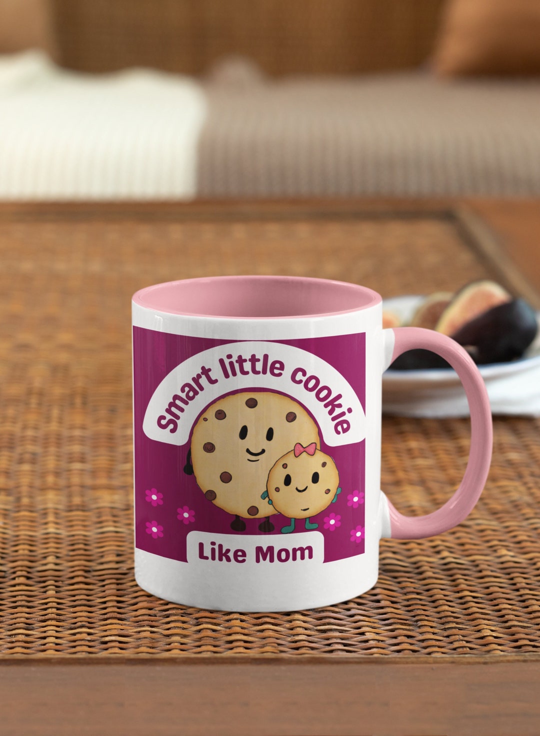 Smart Little Cookie Colorful Mug, Mothers Day Gifts, Moms Birthday
