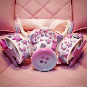 Kawaii Gas Mask Cute Pastel Gamer Girl Apocalypse style PROP mask