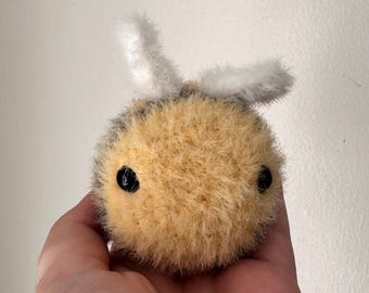Bienenlang mit mir - Super Fuzzy Crochet Biene Plüsch