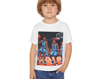 Basket-ball. T-shirt Heavy Cotton™ pour tout-petit