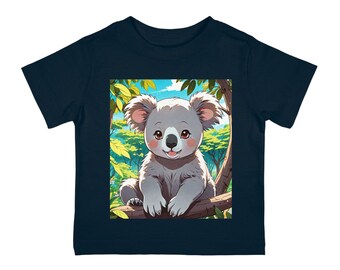 koala, T-shirt en jersey de coton pour bébé