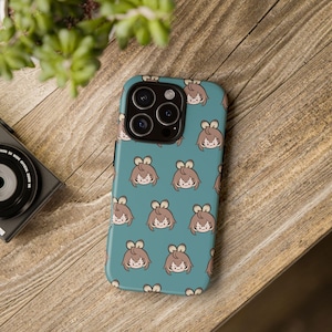 Nanashi Mumei Hololive Cute Phone Case I Anime merch Kawaii iPhone case I Tough Phone Cover I gift for friends