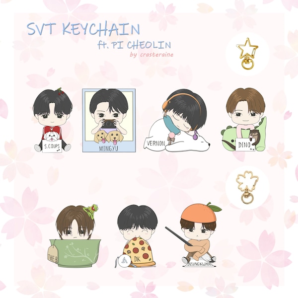 SEVENTEEN ft. Pi Cheolin Keychains