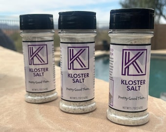 Kloster Salt * Seasoning Salt * Unforgettable flavor created by third-generation North Dakota farmer. A masterful blend & flavorful twist!