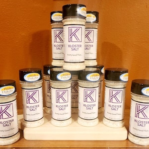 HOLIDAY SPECIAL — KOSTENLOSER Versand beim Kauf einer Hülle!!  Kloster Salt (eine Kiste mit zwölf 170 Gramm Flaschen)