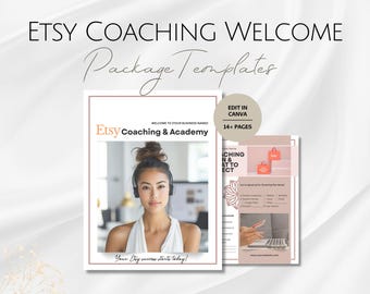 Etsy Coaching Workshop Welcome Package Templates, Editable Coaches Service Forms, Mentors Experts Set, Professional Entrepreneurs Plan Guide