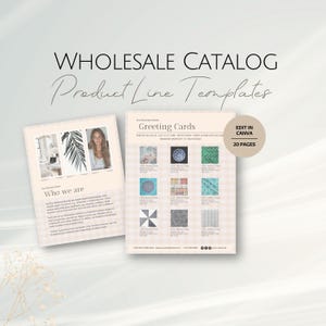 Vente en gros Modèles de feuilles de lignes, Modèle de catalogue de cahiers modifiables, Entreprise de vendeurs de cartes de voeux, Liste de prix professionnelle, Fiches de vente