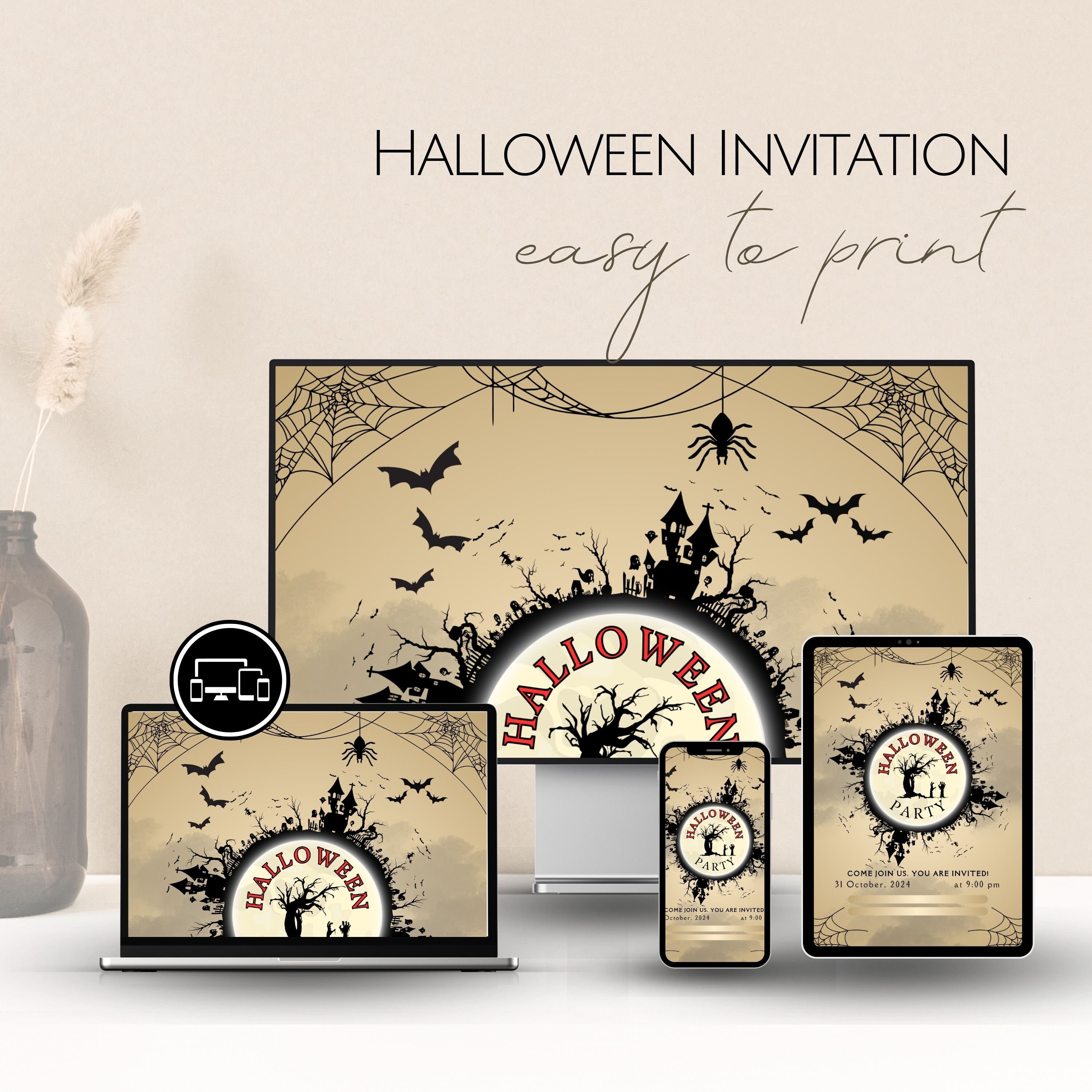 Halloween Party Invitation Printouts Printable Invites Letters Halloween Party Invitation Printouts Printable Invites Letters