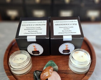 Intention Candle Sets, Intention Setting Kits