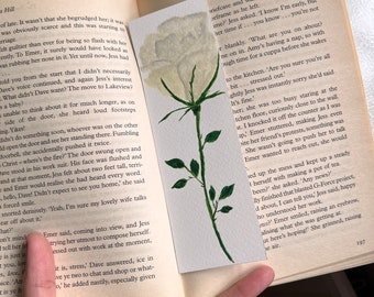 Original hand painted Bookmark set of 3- Book lovers- Book accessories- reading accessories