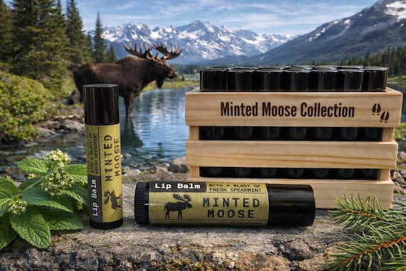 All natural hand poured lip balm