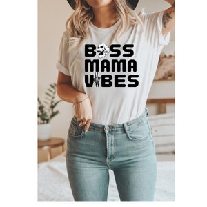 Mama T-shirt, Shirt for Mom for Mother's Day, Mama T-Shirt, Mom Shirt for Mom for Mother's Day, Mama T-shirt,Cute Mom Shirt,Mum Life Shirt zdjęcie 1