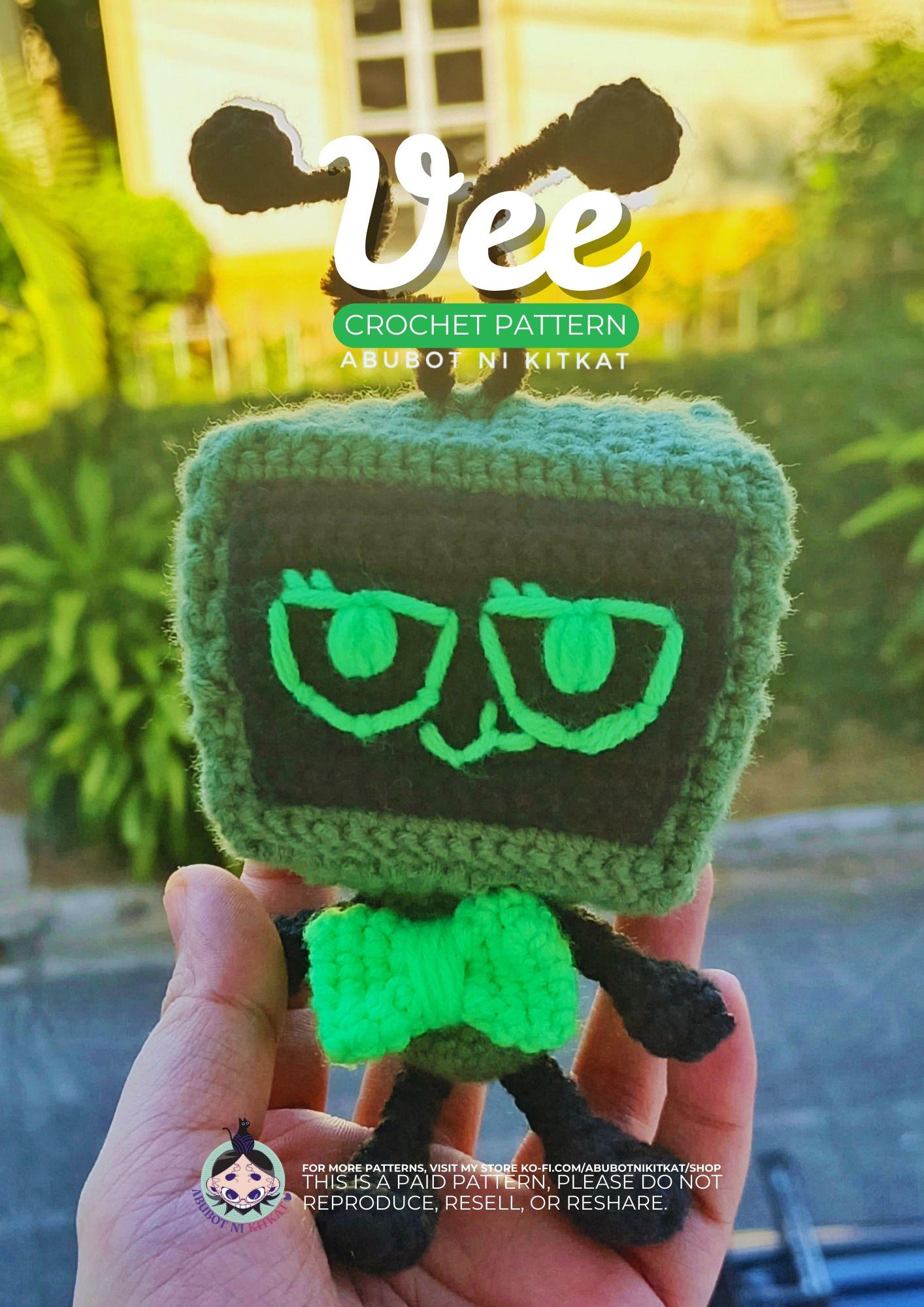 Dandy's World Vee Plush Crochet Pattern - Etsy Israel