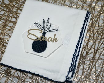 Decoración de mesa hexagonal, decoración de mesa para bodas, regalos de boda, decoración de mesa para el hogar, decoración personalizada para el hogar, decoración de bodas