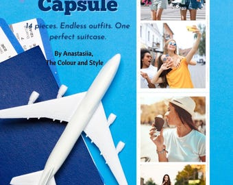 Summer City Break Capsule | 14 Piece Travel Packing PDF for Women