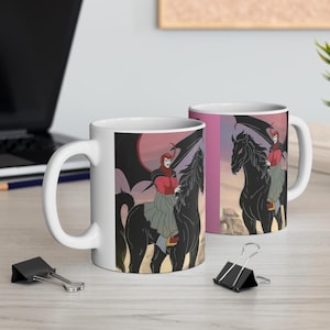 Venger Dungeons and Dragons Mug | Fantasy Villain Cup | 80s D&D Animated Series | Retro RPG Gift | Dark Sorcerer Coffee Mug | Tabletop Gamer