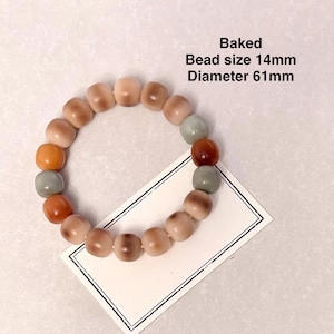 Natural Bodhi Seed Bead Bracelet, Mindfulness Jewelry, Bodhi Fidget