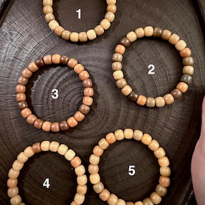 Natural Bead Bracelet /Bodhi Fidget Tangle