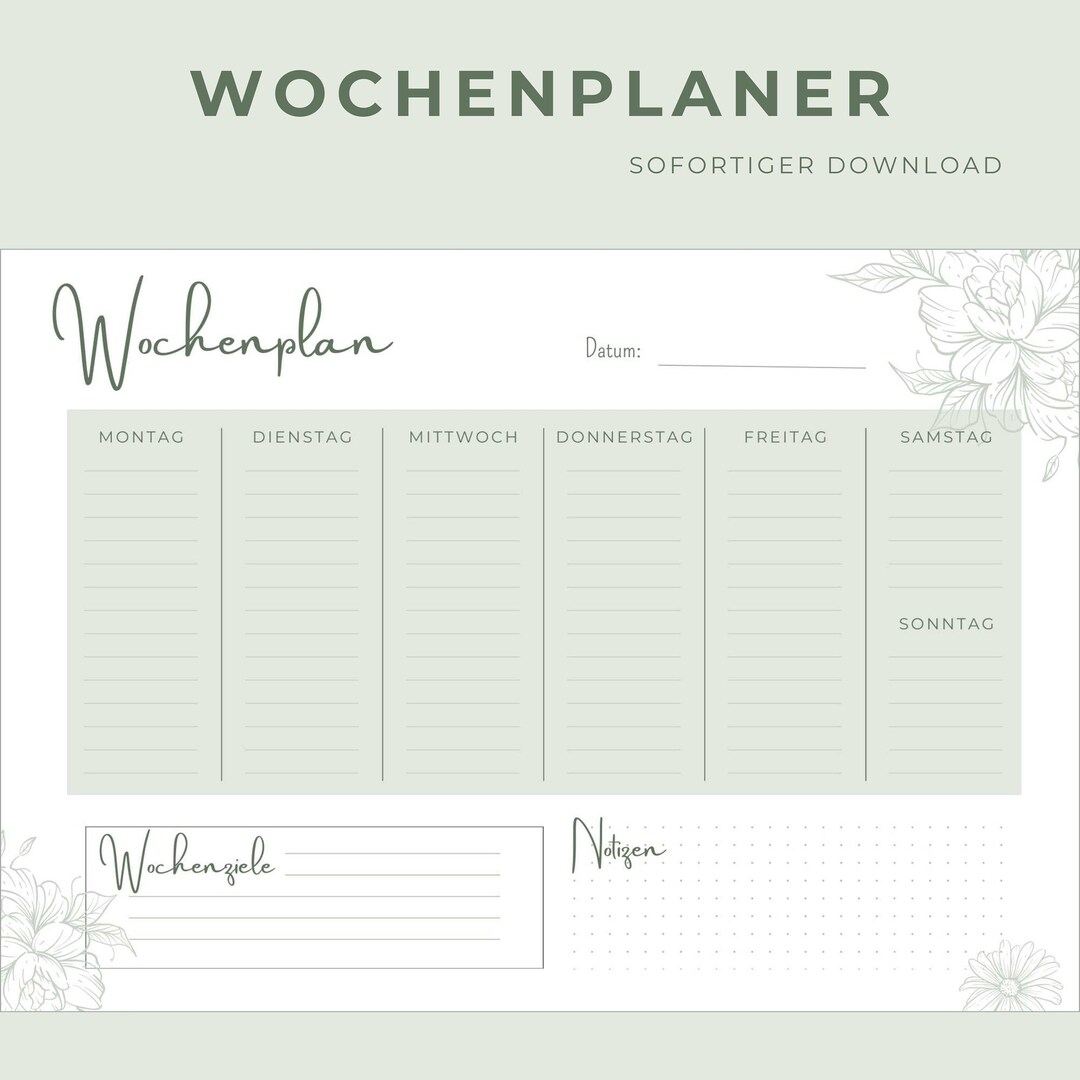 Weekly Planner, to Do List, Planner Priorities, Weekly Plan, Daily Plan ...