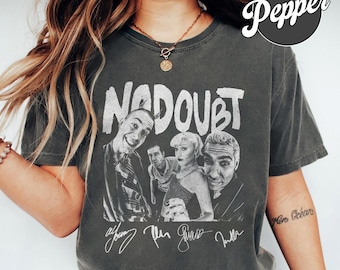 No Doubt Music Band Mitglieder Vintage Comfort Farben Shirt 6426DN56