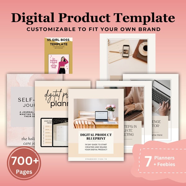 Digital Product Guide Digital Product Blueprint Ebook Bundle | Beginners Guide | Digital Product Ideas | Etsy Guide | MMR PLR