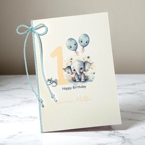 1. Geburtstagskarte Junge, Erste Geburtstagskarte für Junge, personalisierte 1. Geburtstagskarte, Junge 1. Geburtstagskarte, 1. Geschenk Boy