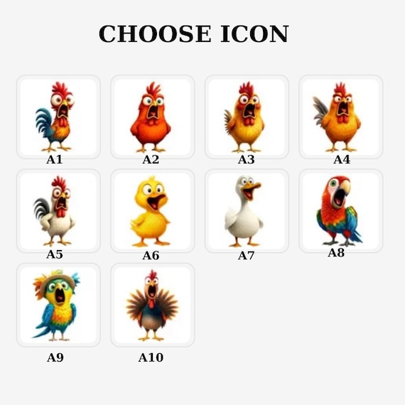 Funny Chicken F-Caw-F Personalized Mug, F-Caw-F Chicken Humor Mug, Funny Rooster Meme Coffee Mug, Funny Chicken Mug,Quirky Chicken Lover Mug