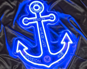 PIR Navy Anchor, Personalized Navy Anchor, Sailor Graduation Gift, Navy Anchor Sign, Us Navy, Navy Graduation, Boot Camp, Anchor Door Hanger