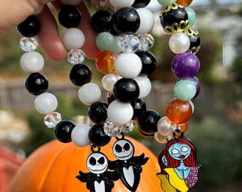 Jack Skellington Charm Bracelet