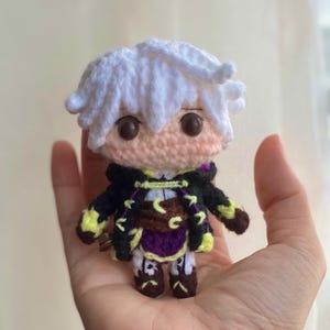 Baby Robin Fire Emblem PDF Pattern Crochet Amigurumi