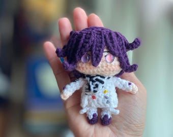 Schema PDF Baby Kokichi Oma Danganronpa all'uncinetto Amigurumi all'uncinetto