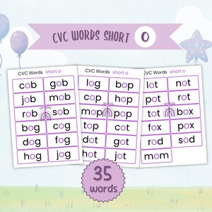 cvc words, kindergarten sight words, phonics printables, high frequency words, cvc word printables, cvc, kindergarten sight words printable, tinyroom, TinyroomDesign