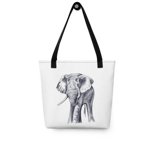 The Old Elephant Tote bag