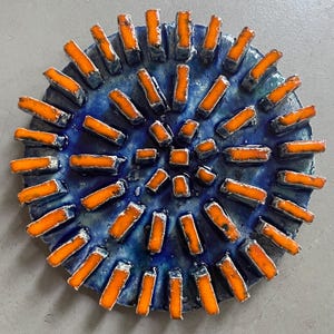 Midcentury modern Brutalist Sun Wall object by Peter Stemmler