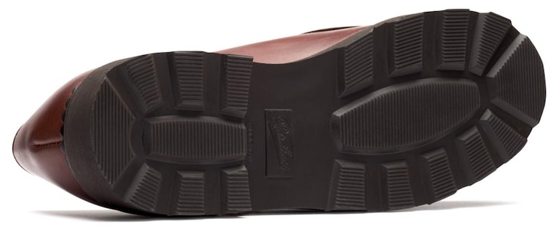 Paraboot Michael Marron Moc Toe Handmade Mens Shoes image 4