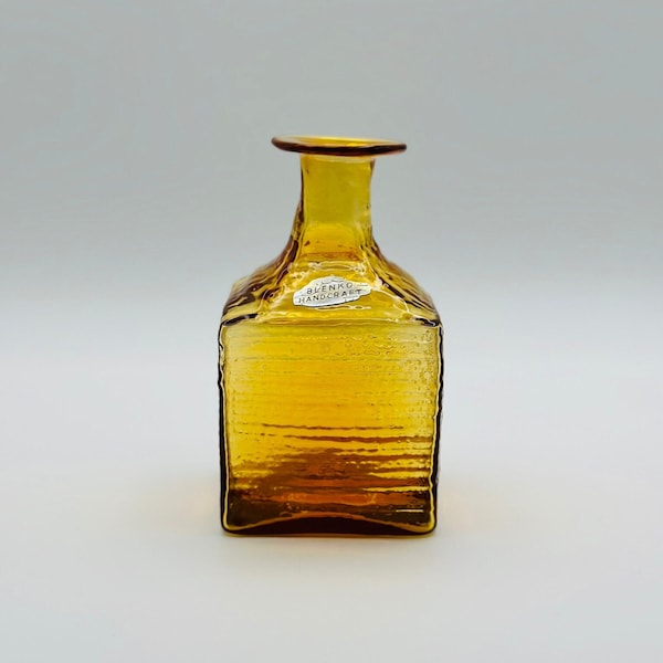 Blenko #7621S Wheat Glass Decanter - 1 Year Only!