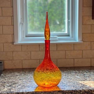 Blenko Glass Stoppers - Etsy