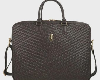 Pure Leather Royal Street Document Case Laptop Bag