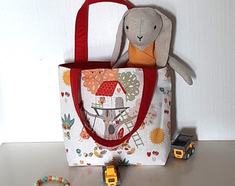 Children's bag, tote bag, tote bag