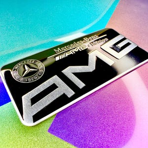 Mercedes-Benz AMG Edition Metal Emblem: Car Styling Upgrade
