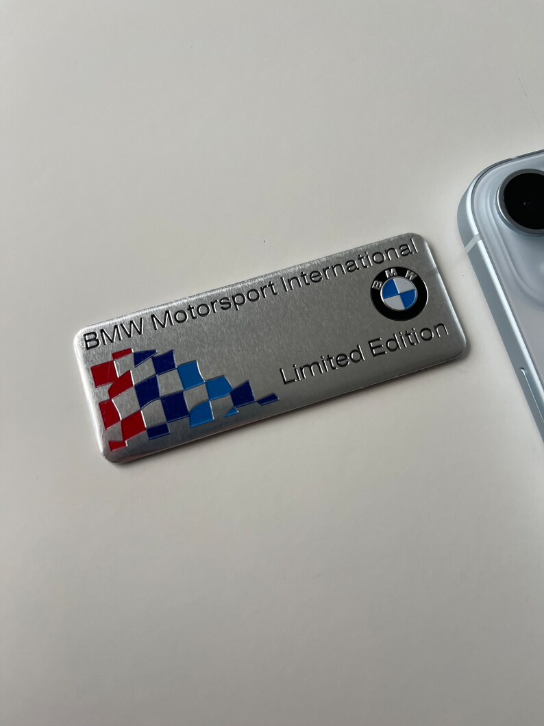 Limited Edition BMW Motorsport International Special Sticker - Etsy