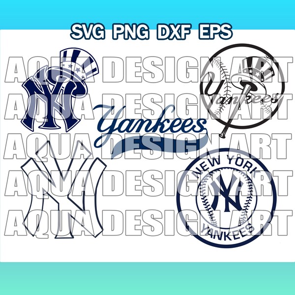 New York Yankeess SVG PNG, svg Sports files, Svg For Cricut, Clipart, baseball Cut File, Layered SVG For Cricut File