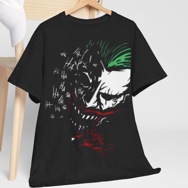 Joker comic villain t-shirt, Gotham Criminal Shirt, Joker, Comic villain, Smile t-shirt, Joker, HaHaHa, HaHaHa design Tee, Smiley  Tee