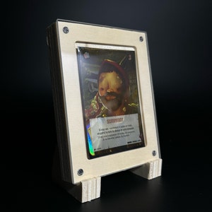 Support / présentoir à Cartes TCG - Modèle pour 1 carte - Type Pokemon